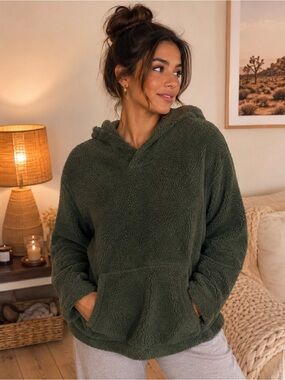 Cozy Sun Stone Fleece Sweater